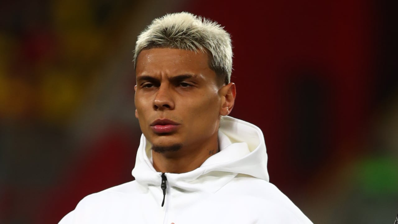 Richard Ríos durante las Eliminatorias al Mundial 2026