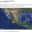 Así registró el SSN el temblor en México el 11 de octubre de 2023