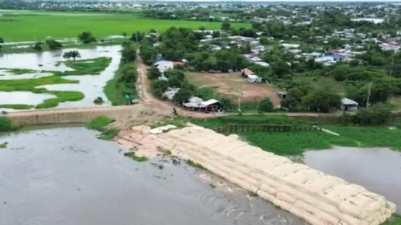 Jarillones en Magangué, Bolívar.