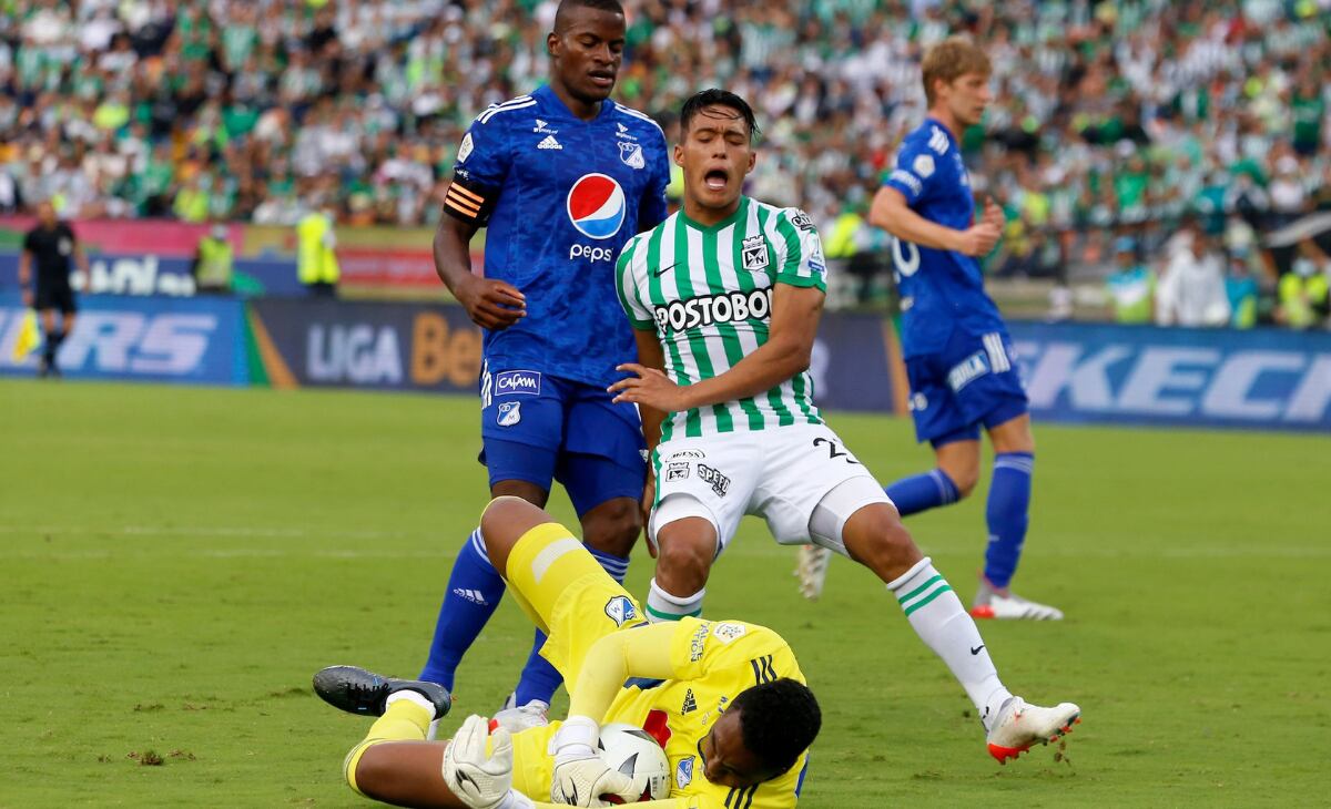 Estebas Ruíz ha sido el arquero titular de Millonarios en los últimos juegos.