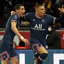 Ángel Di María y Mbappé en el PSG.