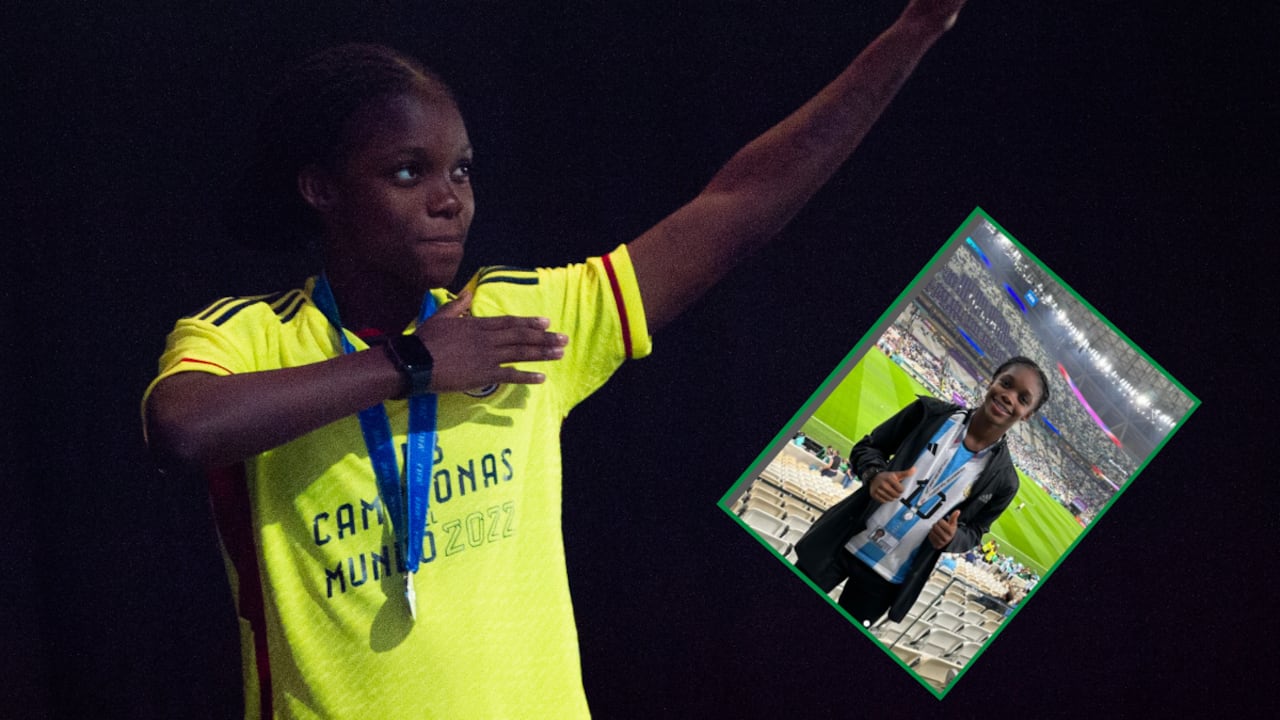 Linda Caicedo, jugadora Colombia.