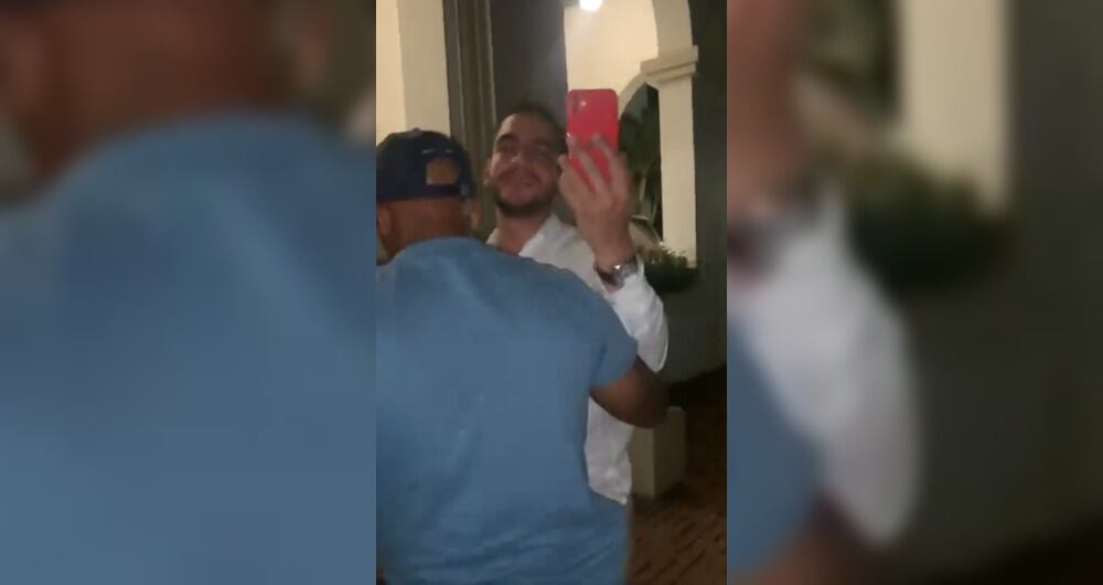 El senador Álex Flórez, ebrio en Cartagena