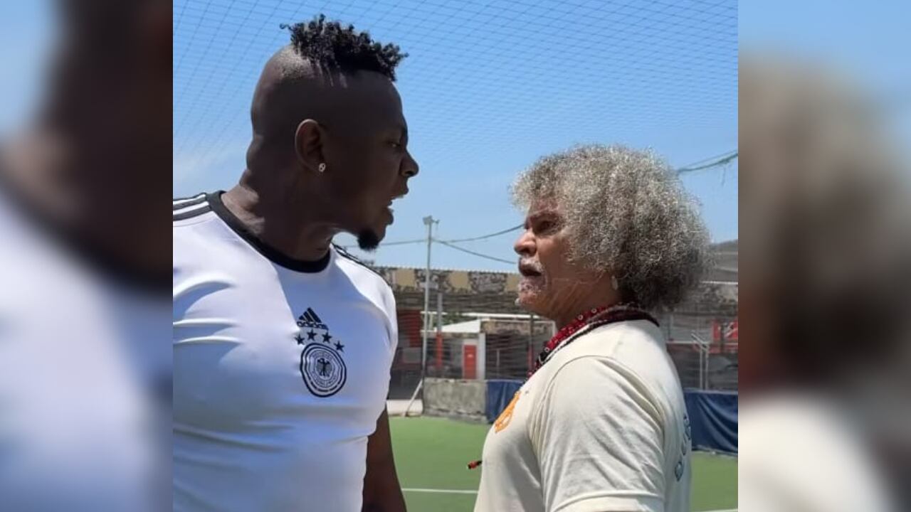 El Pibe Valderrama hizo colaboración con Murillo, influencer colombiano.
