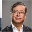 El ministro de Defensa, Carlos Holmes Trujillo, y el senador Gustavo Petro.
