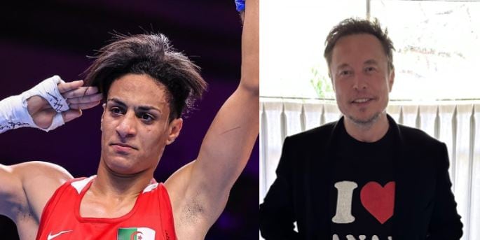 Elon Musk se refirió sobre la polémica con  Imane Khelif