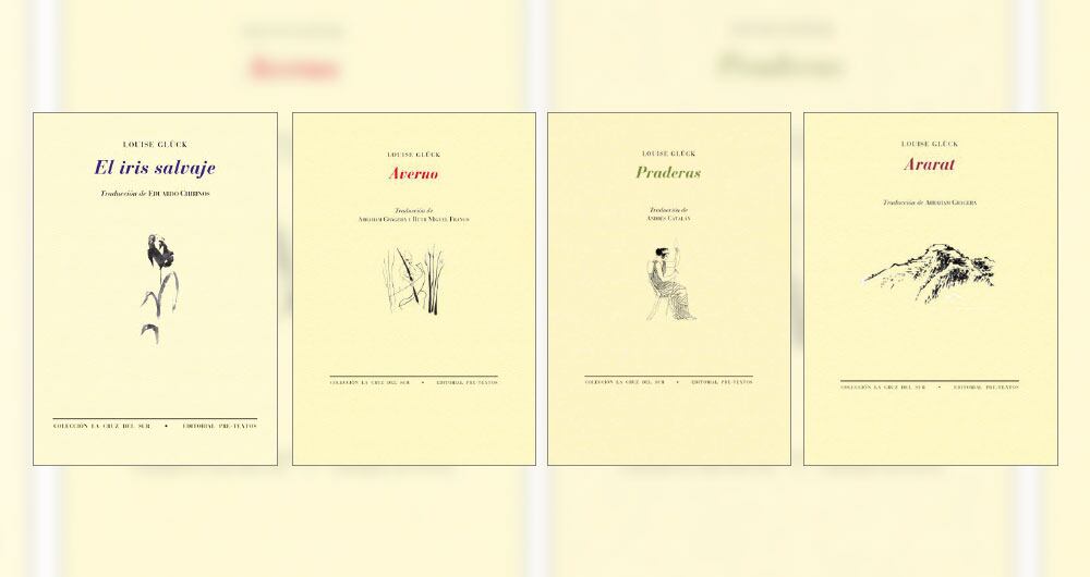 Glück ha publicado 12 libros de poesía y una compilación de ensayos. En español, la Editorial Pre-textos se la jugó por su obra. 