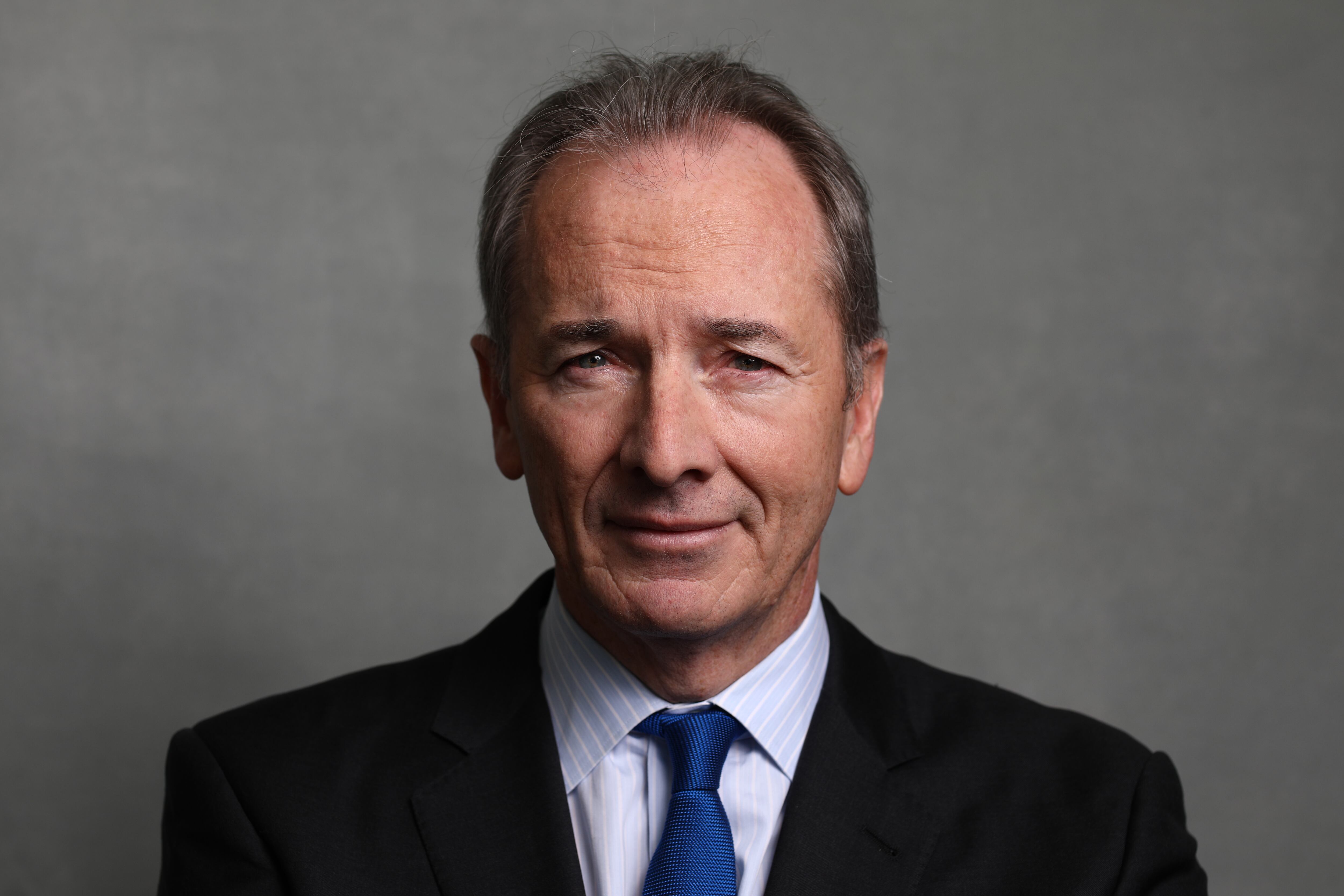 James Gorman, jefe del banco estadounidense Morgan Stanley (Photographer: Simon Dawson/Bloomberg via Getty Images)
