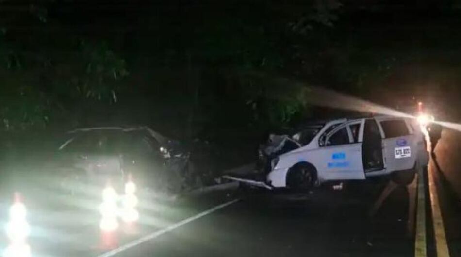 Fuerte accidente de tránsito este 8 de enero en Huila.