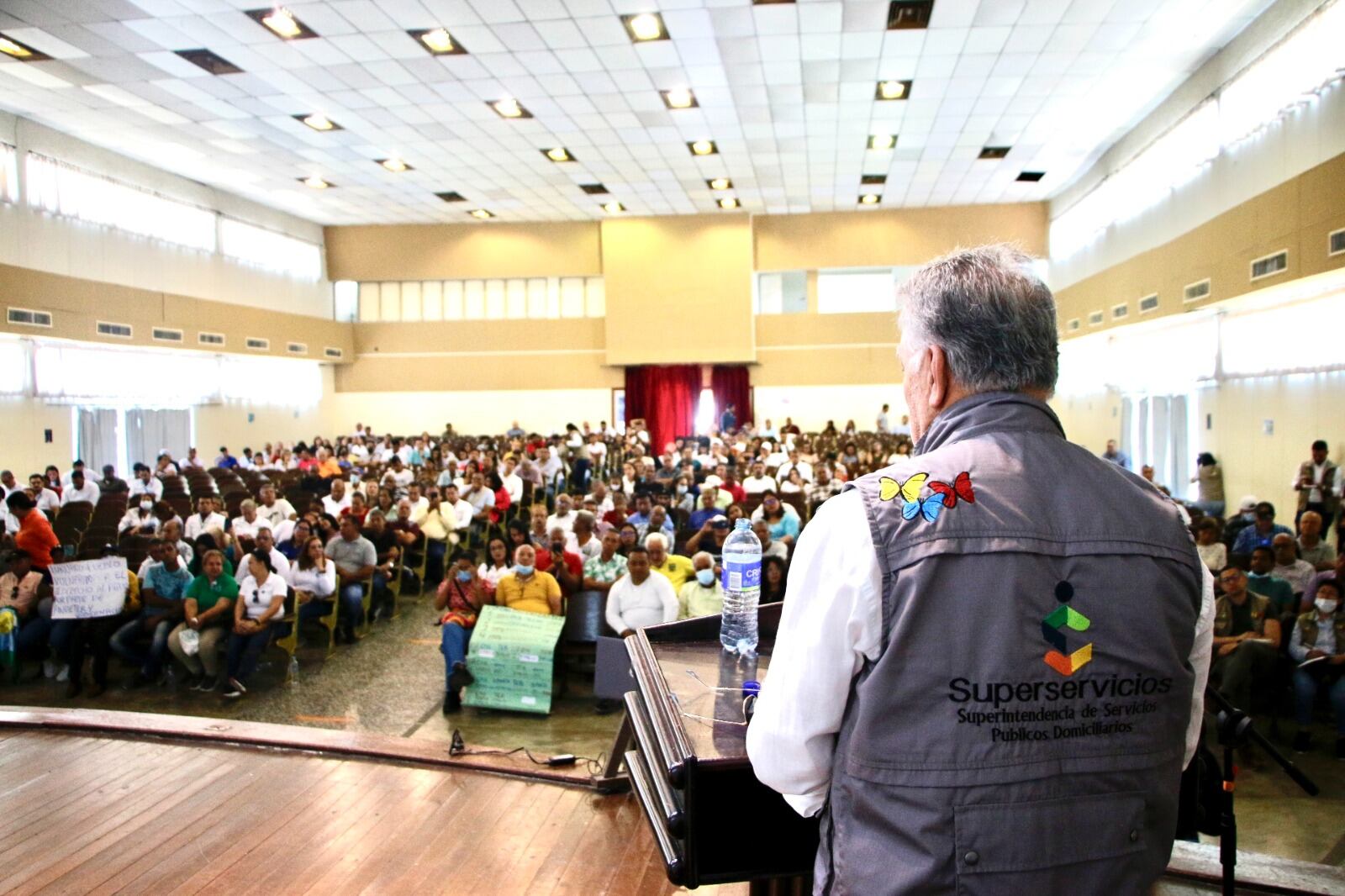 Dagoberto Quiroga - Superintendente de Servicios Públicos.