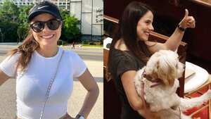 La senadora publicó una foto de su viaje a La Habana, Cuba.