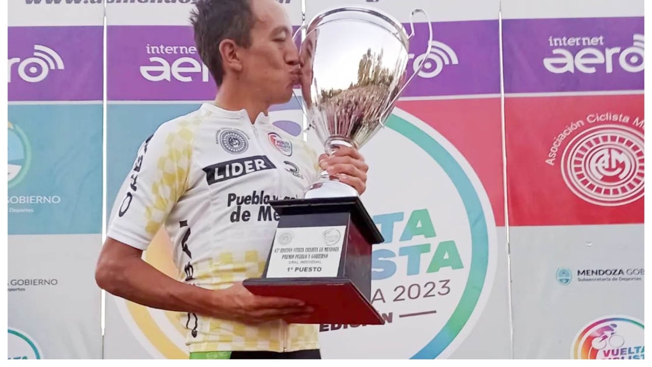 La Vuelta de Mendoza ya tiene dueño: Nicolás Paredes, integrante del Equipo Continental SEP San Juan.