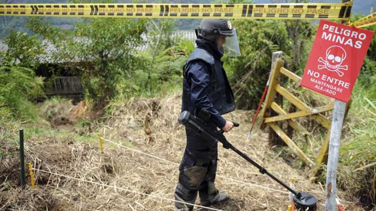 En el Putumayo habría una descontaminación de minas del 50%.