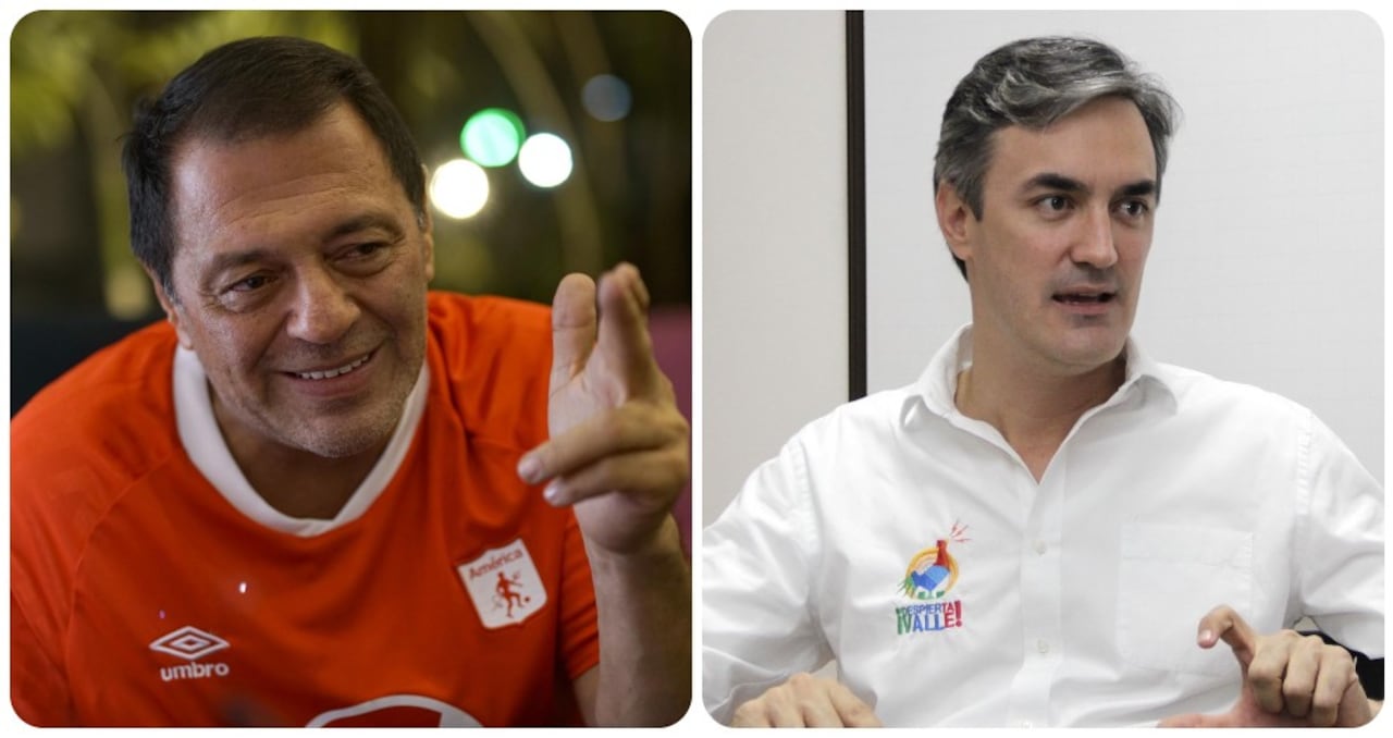 Tulio Gómez y Christián Garcés.