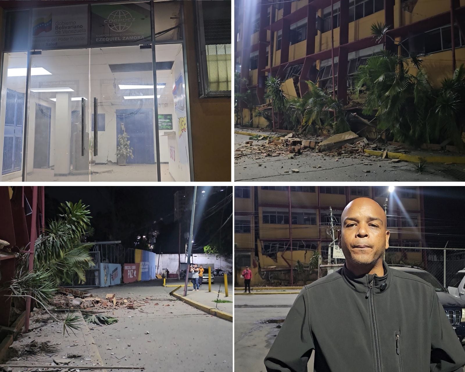 DOS TERREMOTOS DESTRUYEN HOSPITAL EN CARACAS