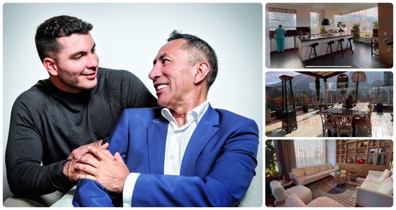 Este es el apartamento de Ricardo Roa en Bogotá.