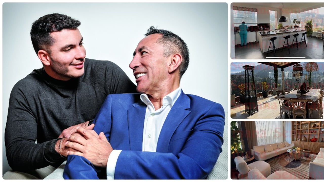 Este es el apartamento de Ricardo Roa en Bogotá.