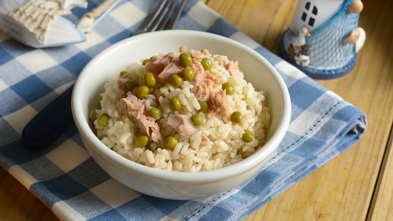 Arroz con atún