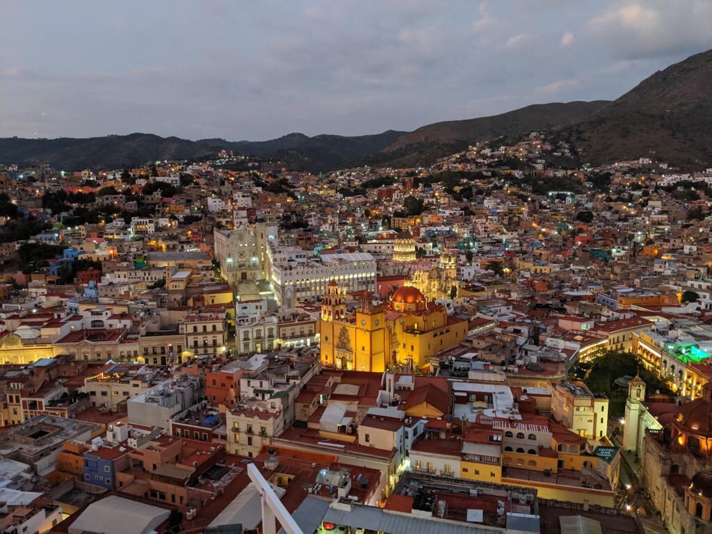 Así se ve Guanajuato desde su mirador