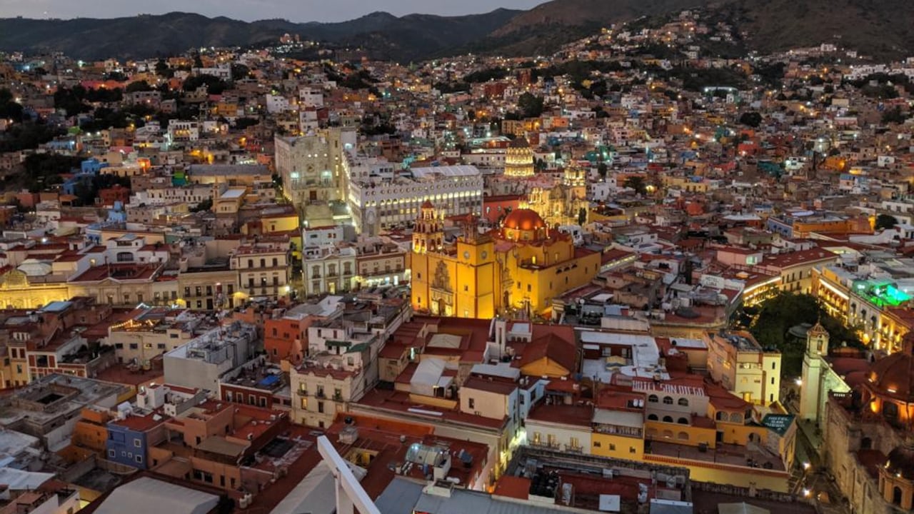 Así se ve Guanajuato desde su mirador