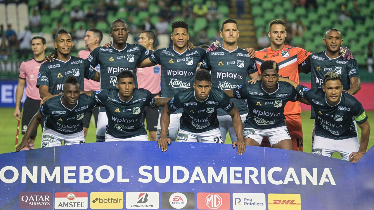 El Deportivo Cali antes de ser eliminado de la Copa Copa Sudamericana.