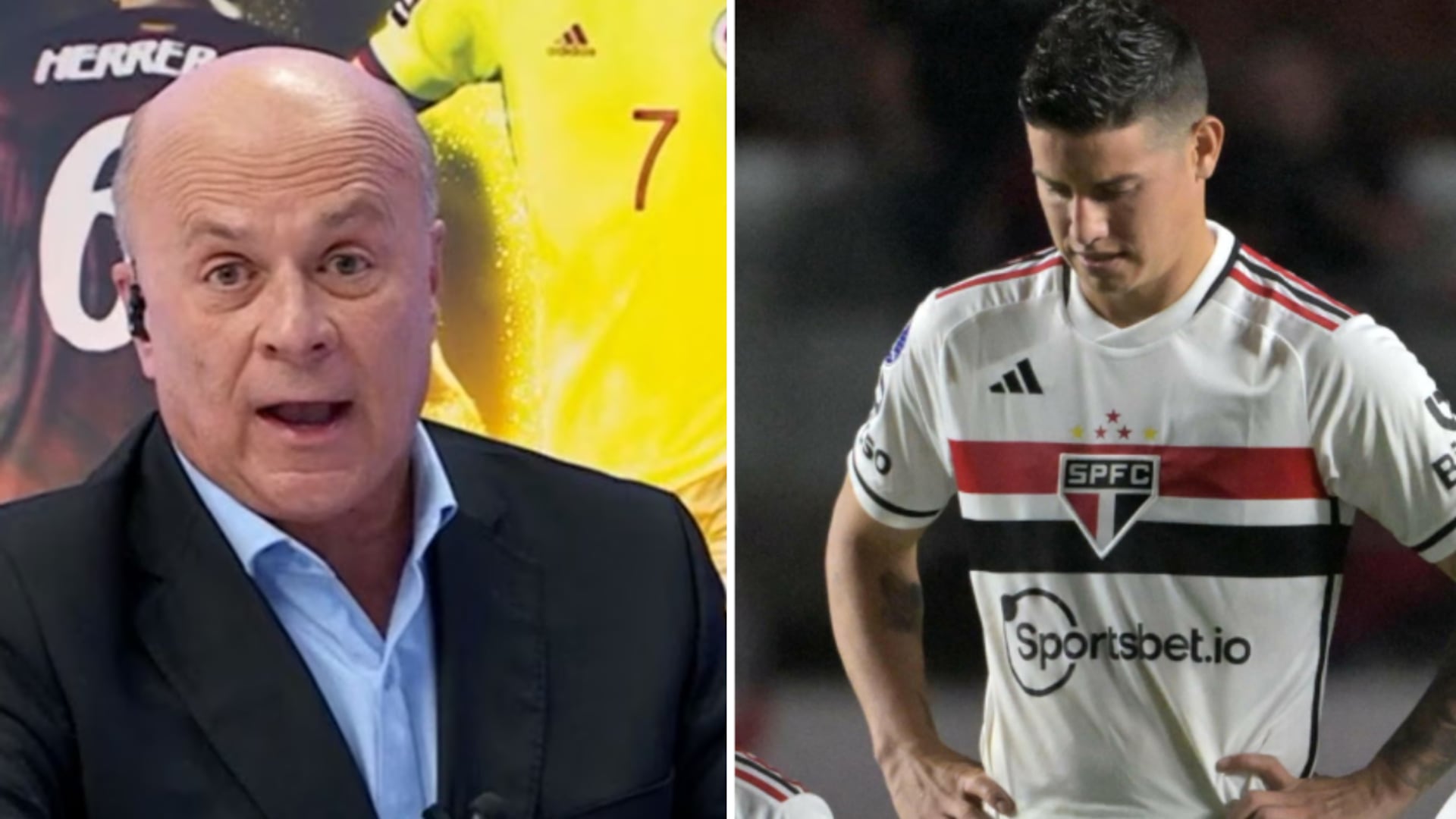 La inesperada reacción de Carlos Antonio Vélez a la derrota de James Rodríguez; lo felicitó - Semana