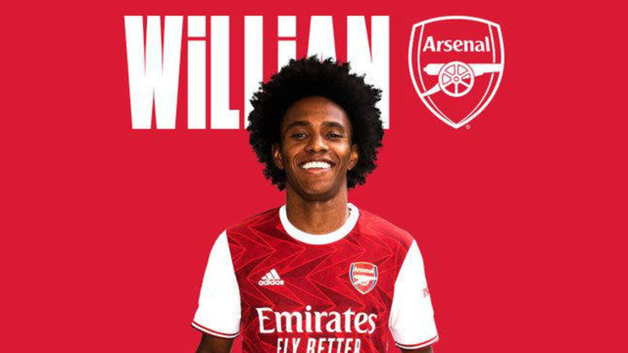 El brasileño Willian es nuevo jugador del Arsenal/Foto: @ArsenalEspanol