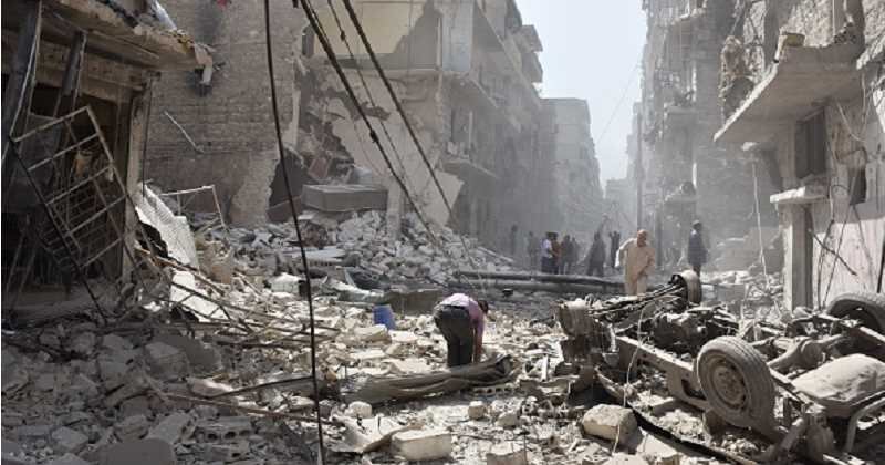 La guerra en Siria deja miles de muertos.