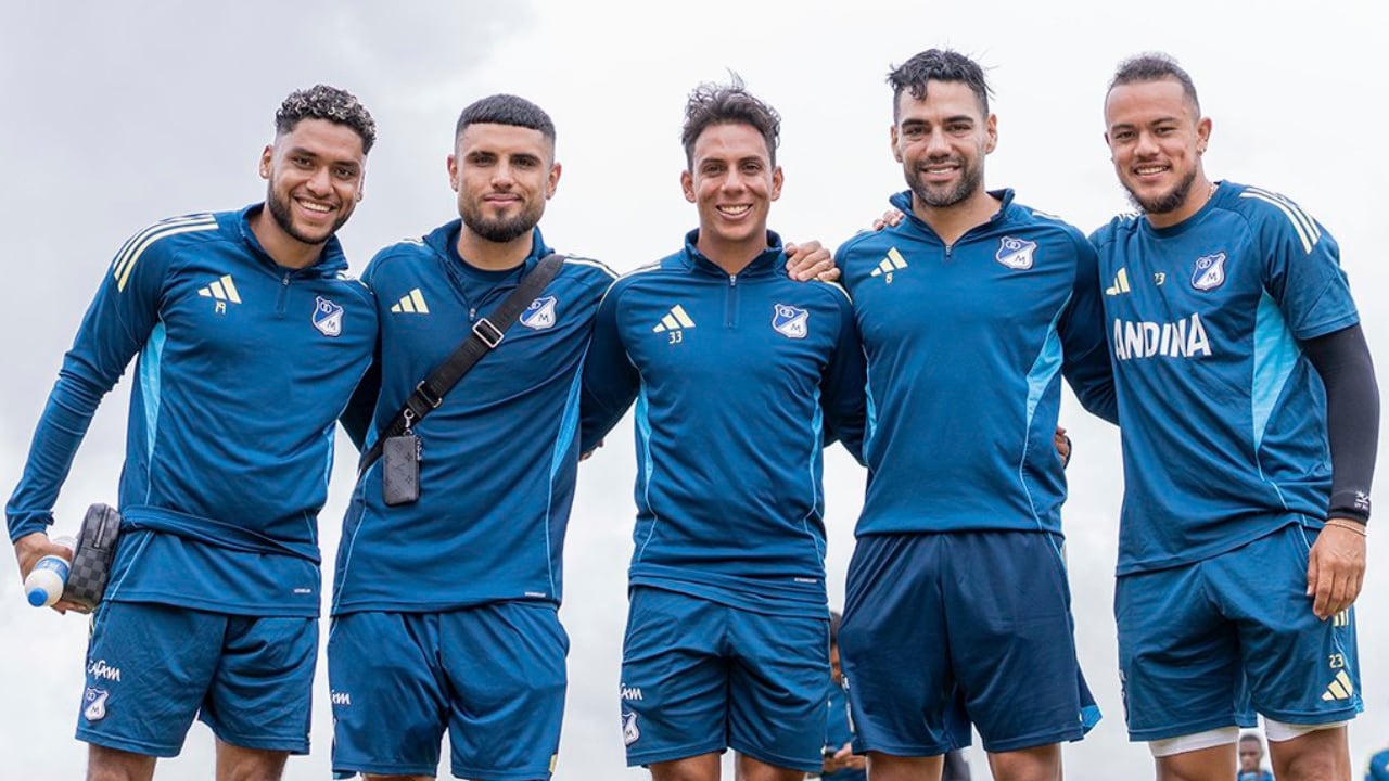 Parte de la nómina de Millonarios para este 2026.