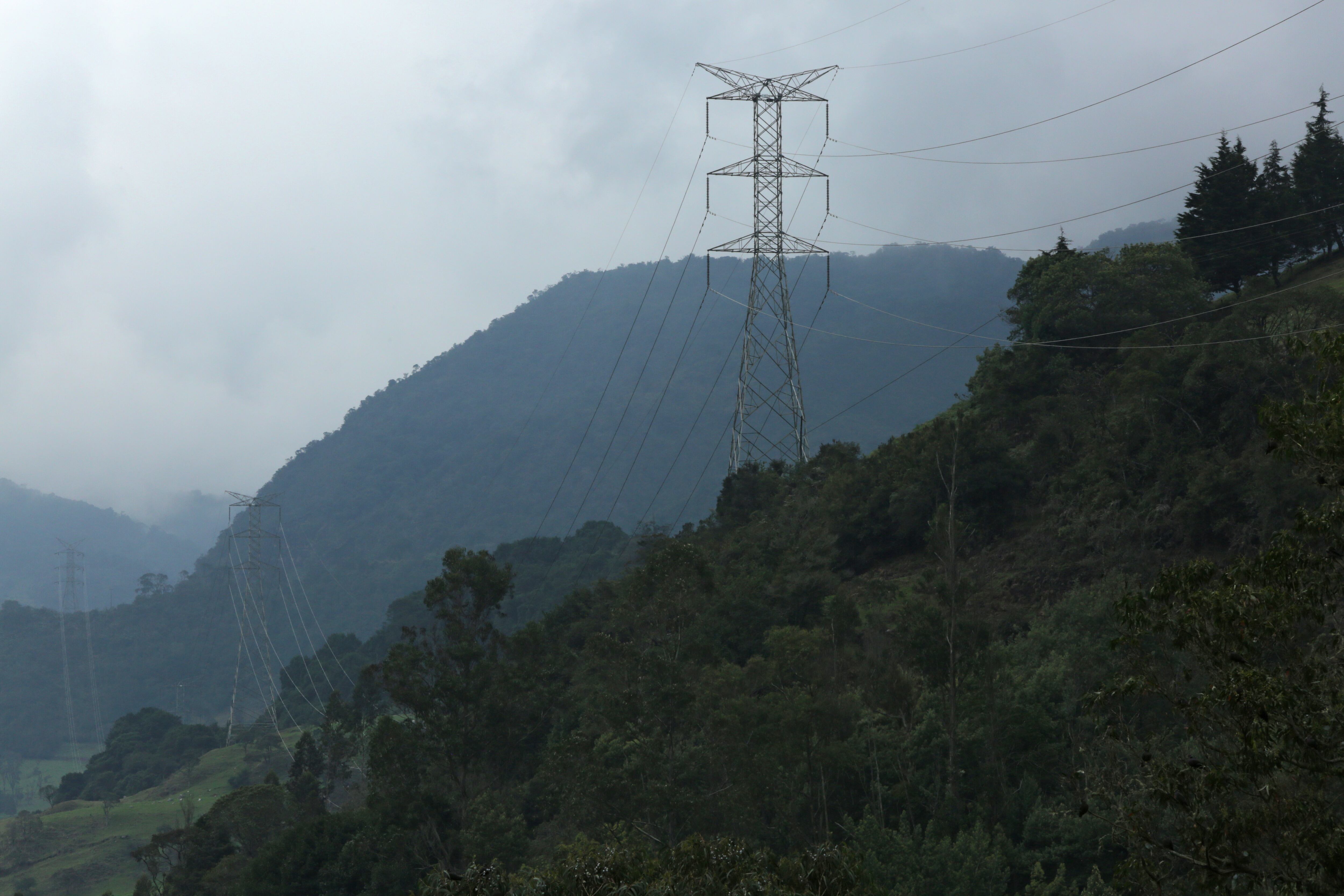 línea de transmisión eléctrica
 torres de alta tensión
Cundinamarca abril 3 del 2024
Foto Guillermo Torres Reina / Semana