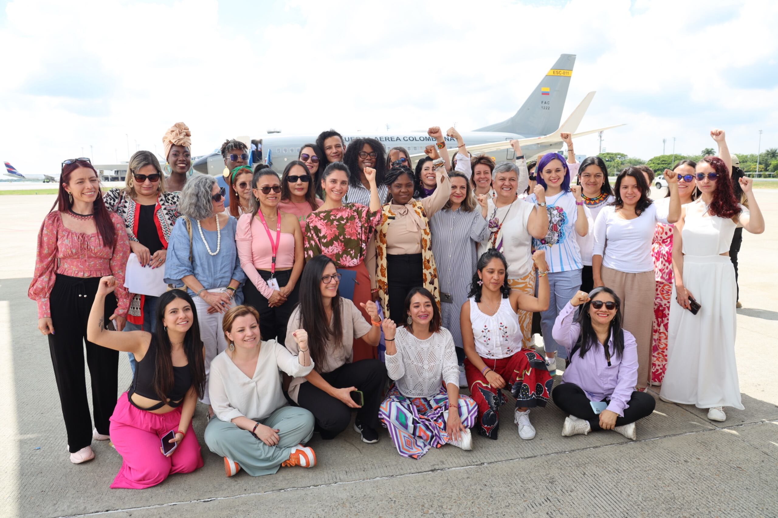 Equipo del Ministerio de la Igualdad de la vicepresidenta Francia Márquez.