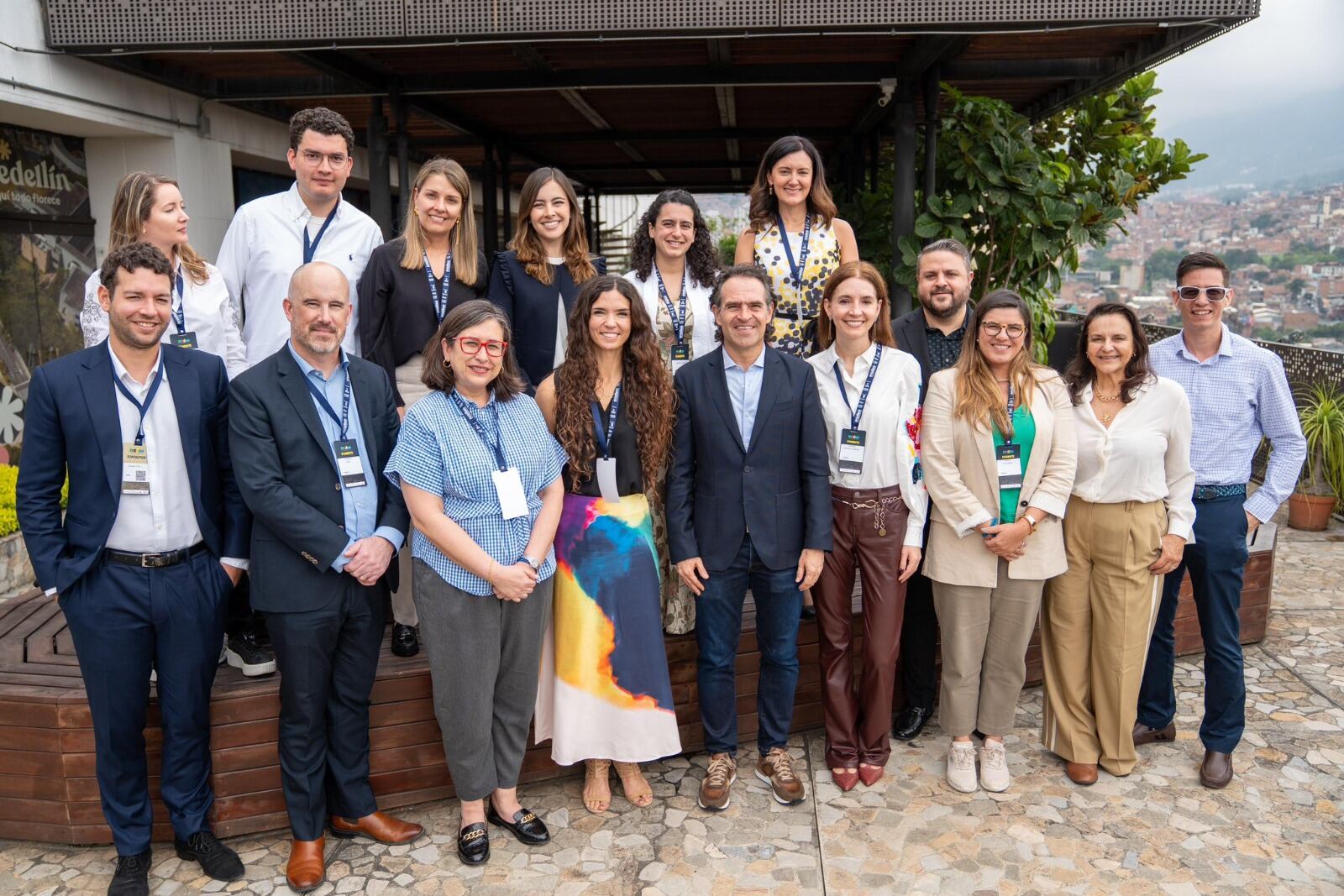 Delegados del Foro Económico Mundial recorrieron Medellín para conocer los avances de la ciudad en temas de transformación digital.