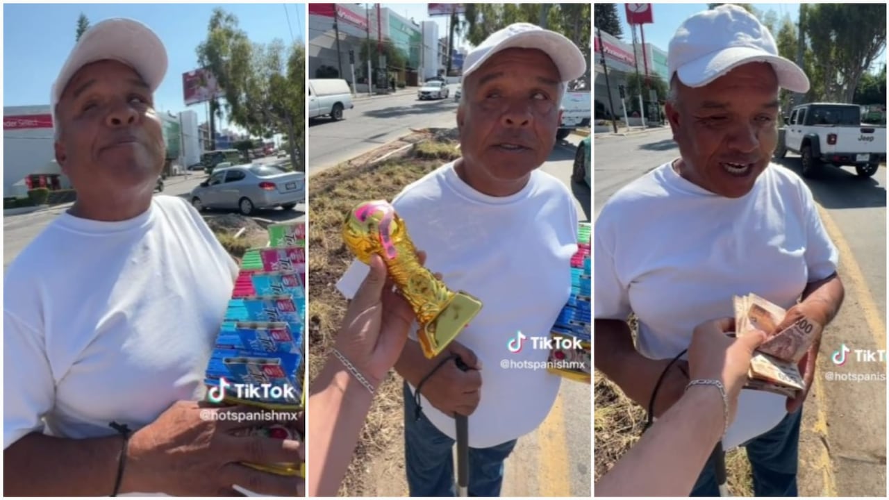 Video de ayuda a vendedor ambulante acumula más de 10 millones de visualizaciones en TikTok.