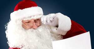 Los Santas Claus deben aprender cómo comunicarse con los niños y posar para las fotos.