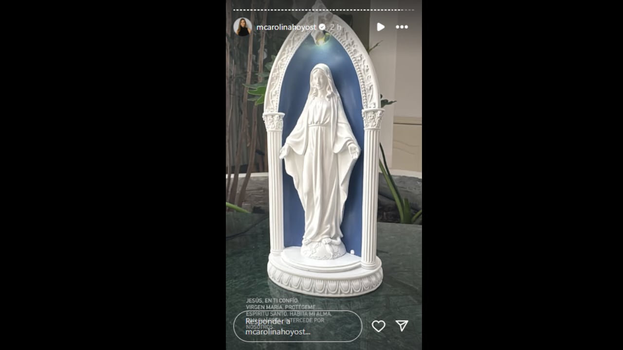 Plegaria de María Carolina Hoyos Turbay