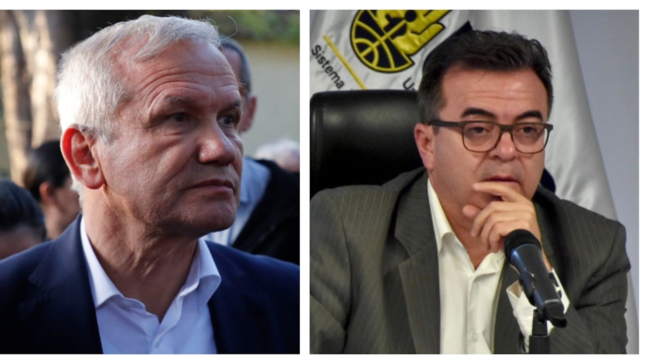 De izquierda a derecha: Carlos Ramón González y Olmedo López.