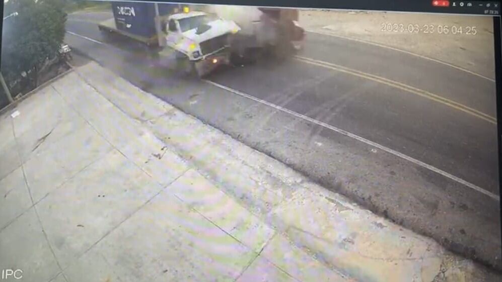 Accidente en vía Cartagena - Gambote