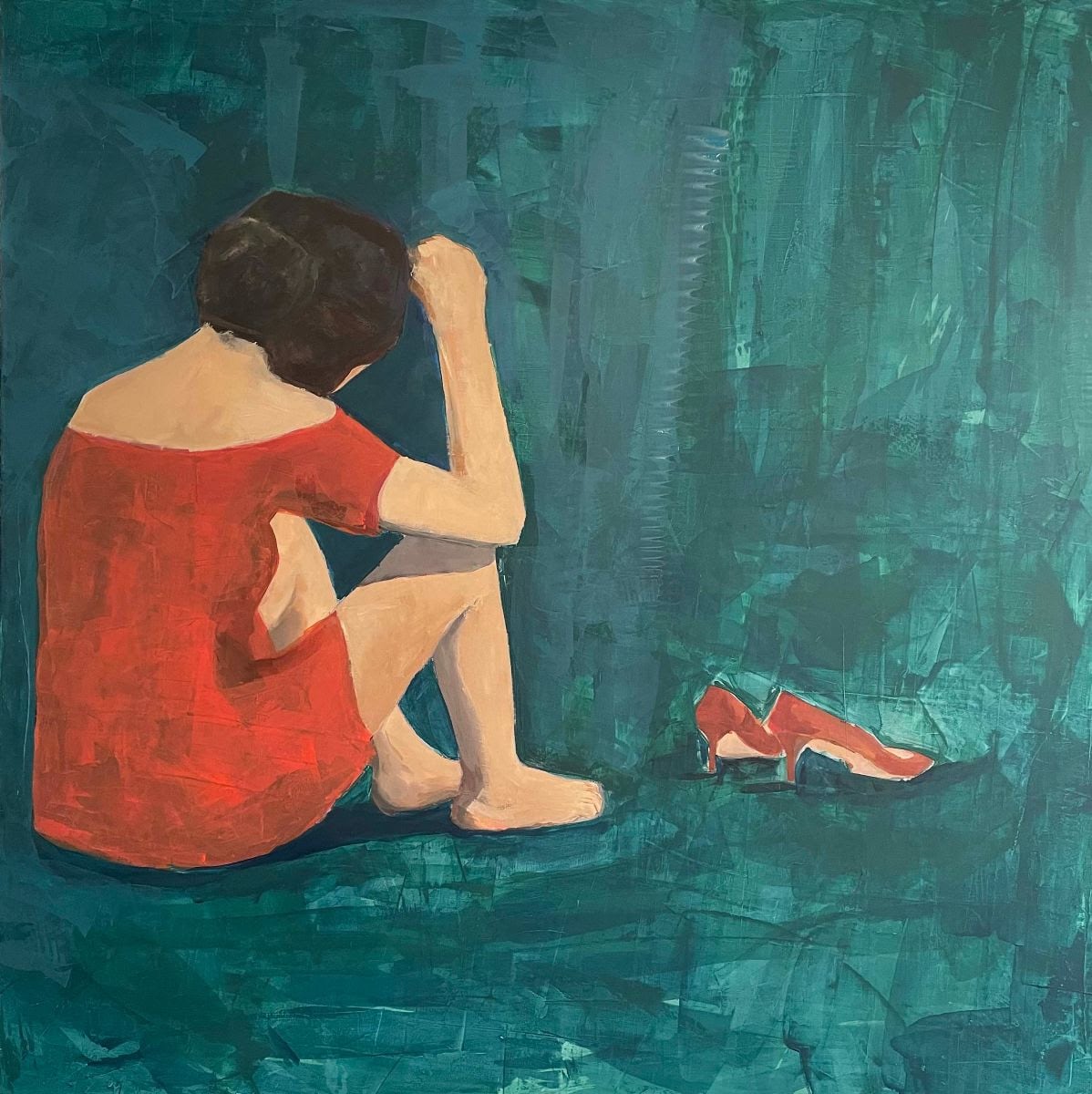 "Dispersa" de Carolina Convers. Cortesía de Beatriz Esguerra Arte.