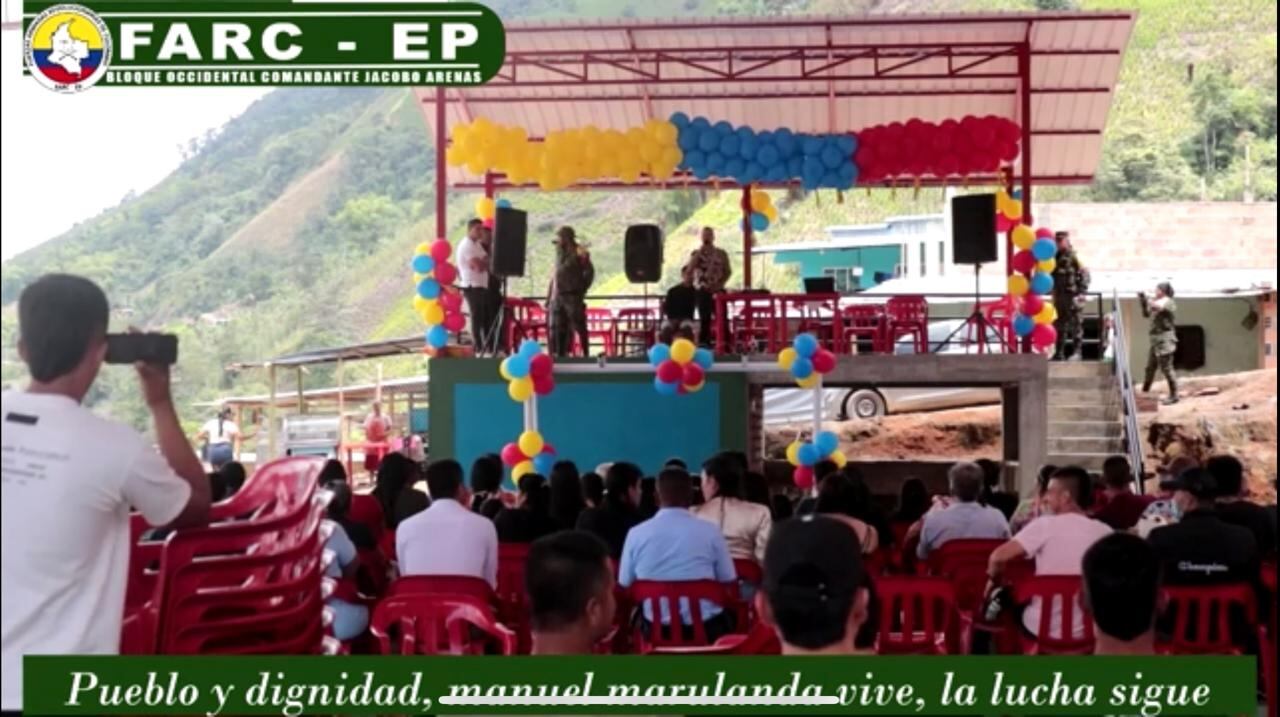 Polideportivo de las FARC en Nariño