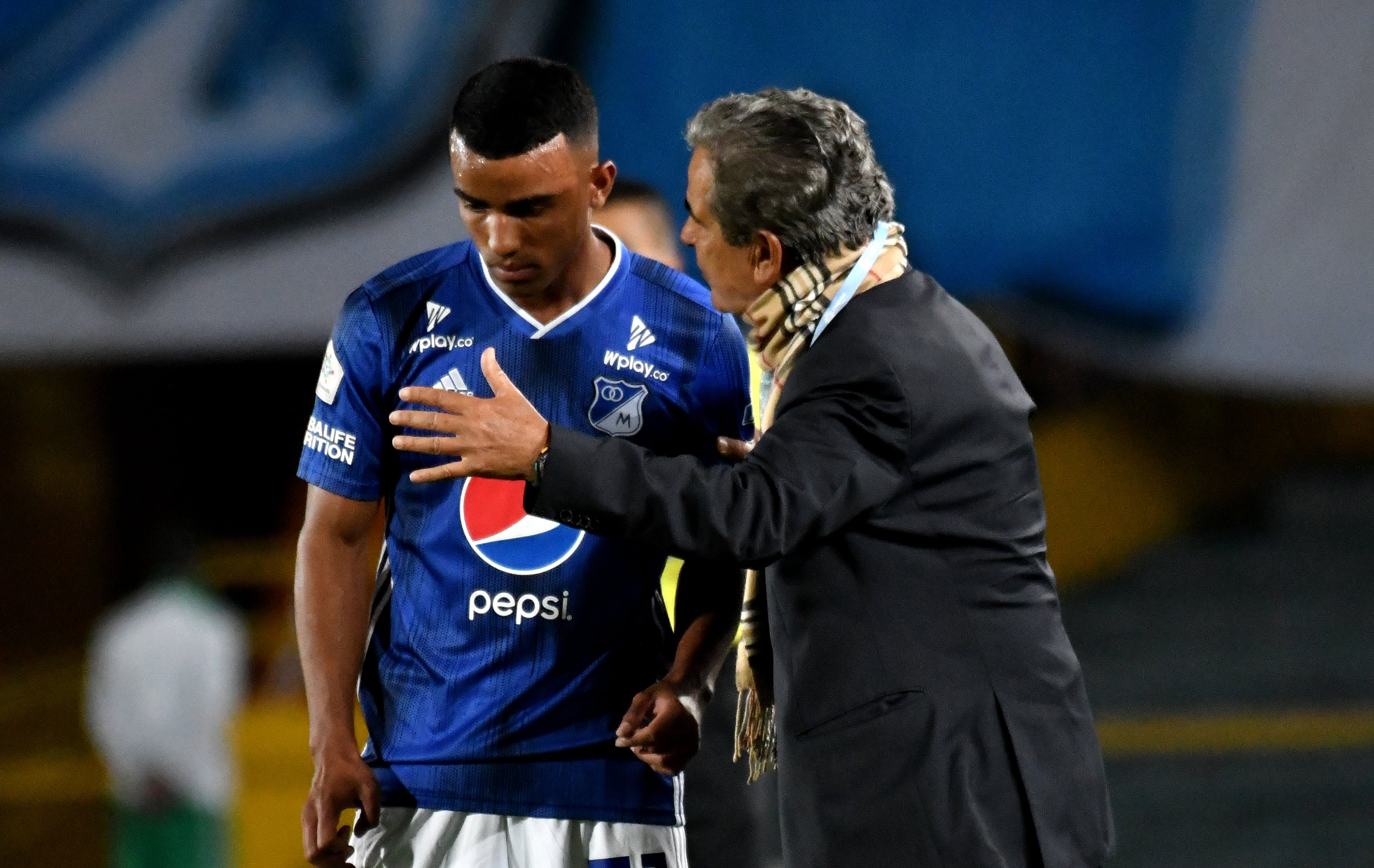 Omar Bertel fue dirigido por Jorge Luis Pinto en 2019.