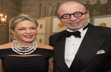 María Emma Mejía y Alberto Casas Santamaría.