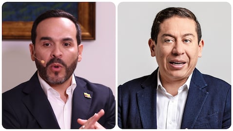 Abelardo de la Espriella y Carlos Amaya