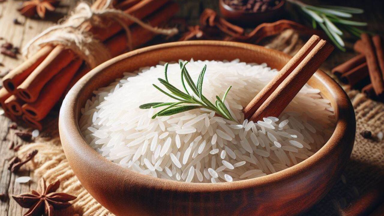 Arroz, canela y romero