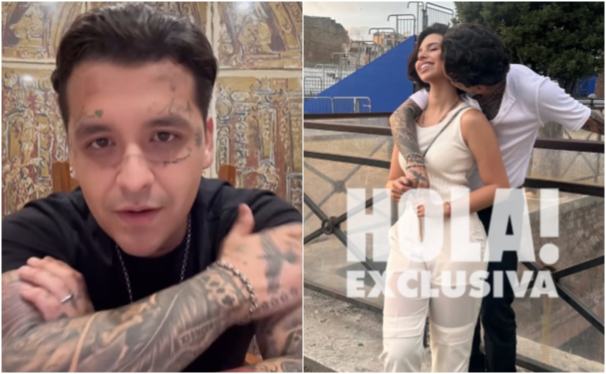 Christian Nodal se refirió a su nueva relación con Ángela Aguilar y aclaró su ruptura con Cazzu