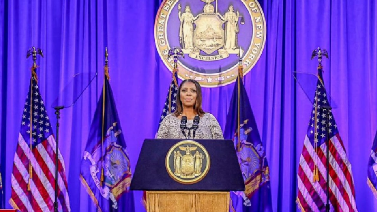 Letitia James, procuradora general de Nueva York.