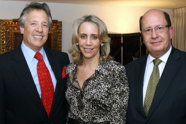 Jaime Pastrana, Cristina Pastrana y Marcelo Dalmazzo.