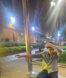 Momento en el que fue encontrado Mateo Garzón Plazas.