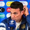 Palabras de Lionel Scaloni.