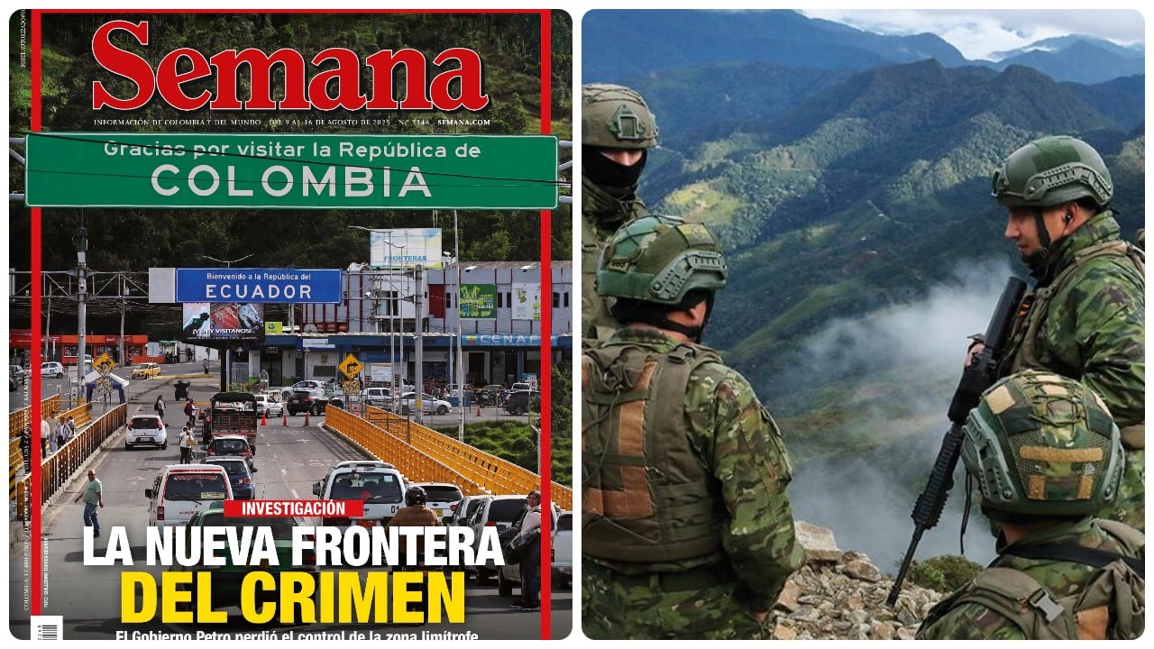 La portada de la revista Semana del 9 de agosto de 2025 generó múltiples reacciones debido a una denuncia exclusiva sobre la pérdida de control del gobierno Petro en la frontera con Ecuador.