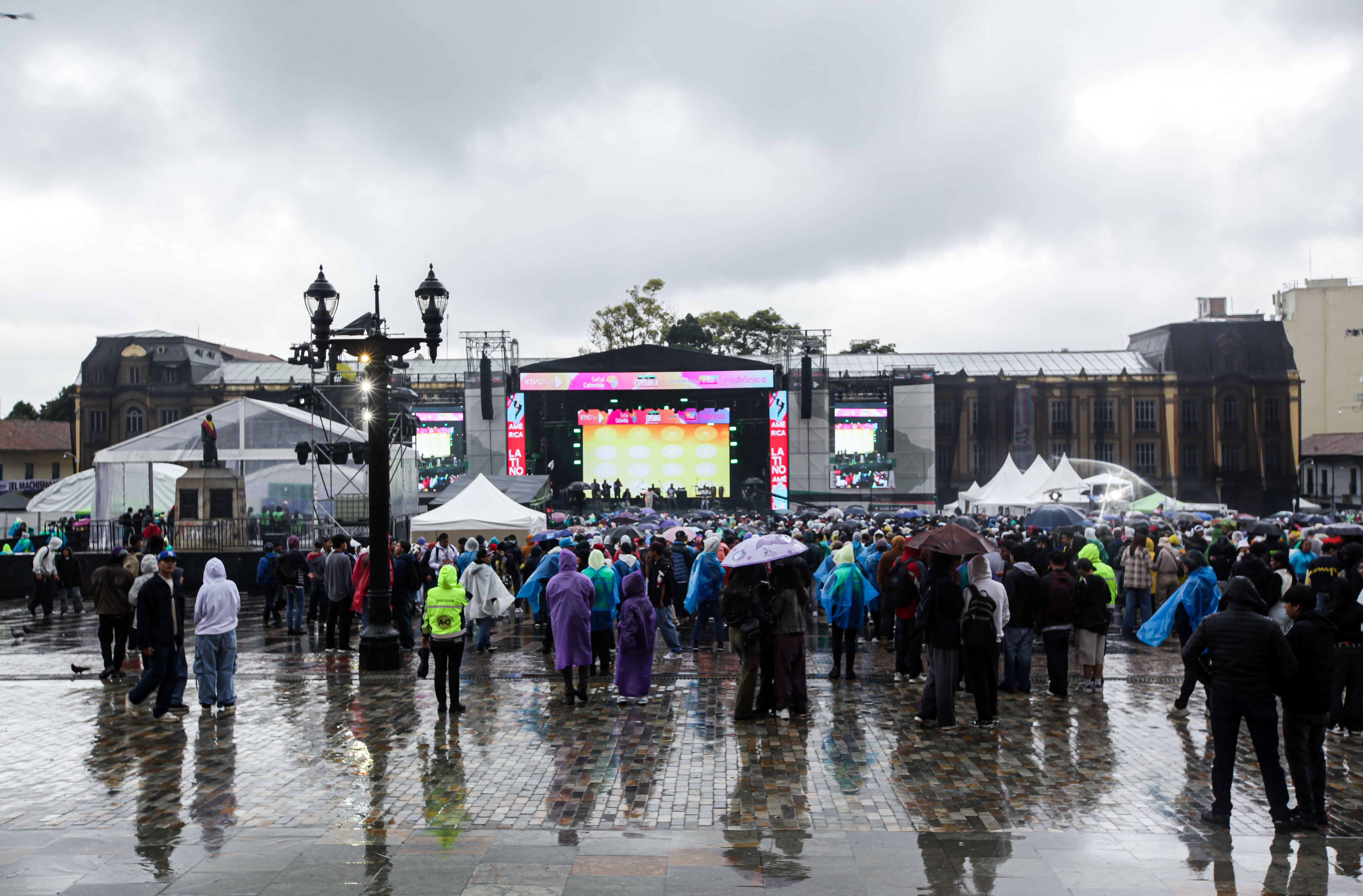 Concierto de la Esperanza pro Palestina realizado por RTVC